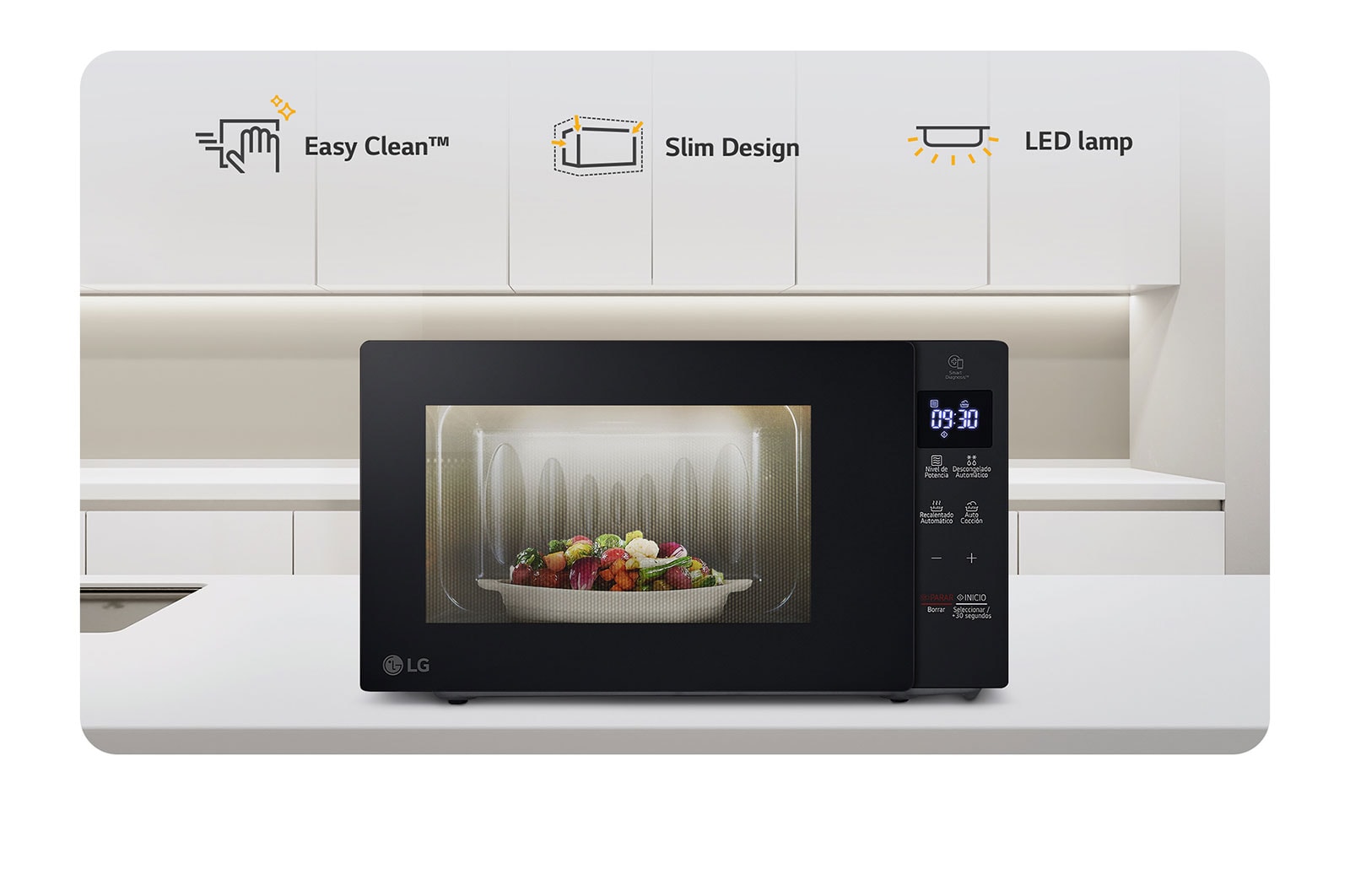 LG NeoChef, 20L EasyClean™ Microwave Oven MS2036NDB, MS2036NDB