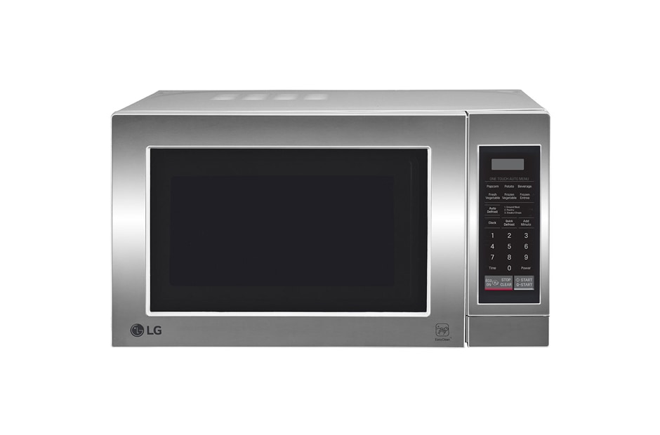 Front view of 20L Stainless Steel Microwave with EasyClean™ Coating MS2044VS
