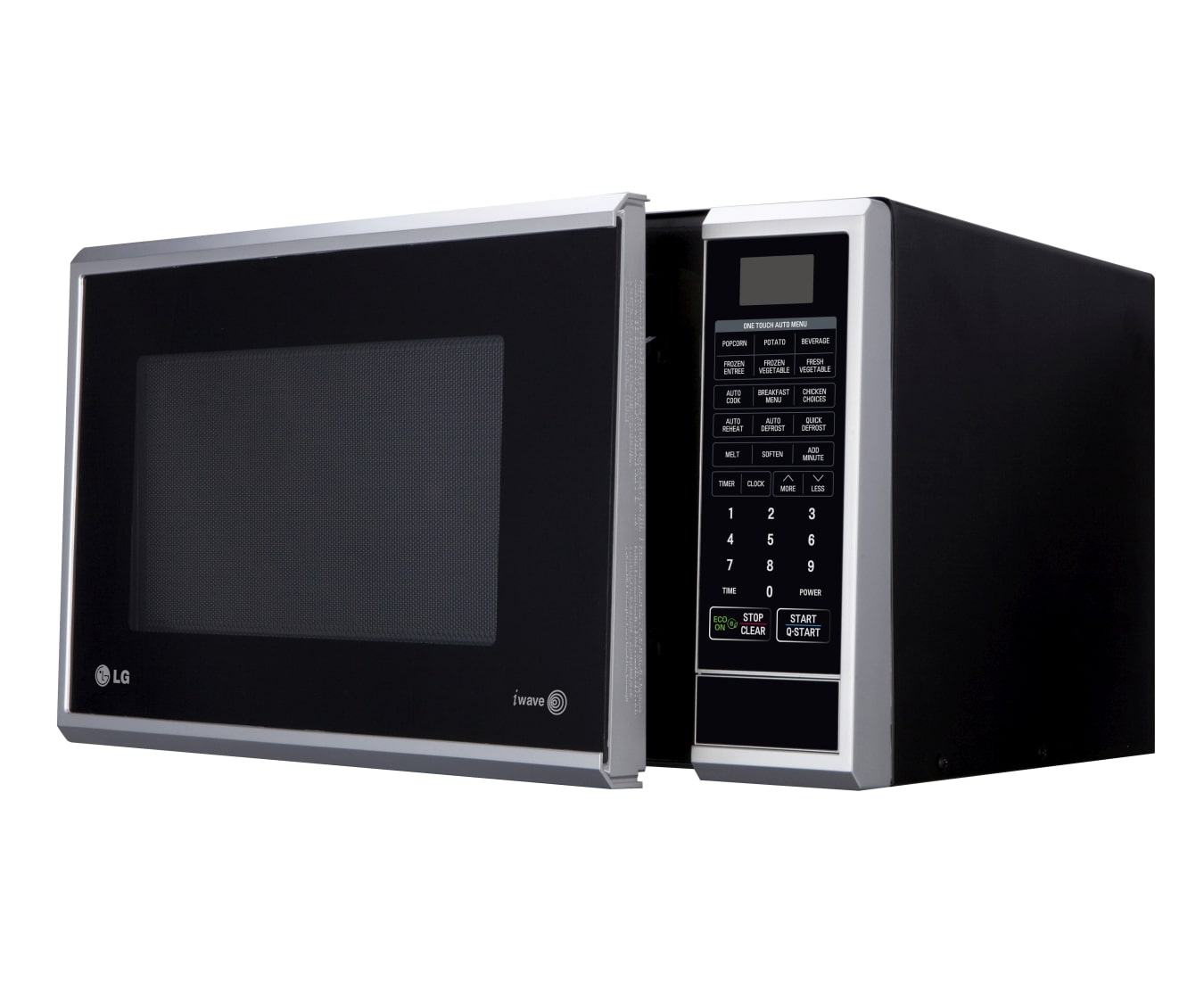 LG 25L Black Round Cavity Microwave Oven, MS2540SRB