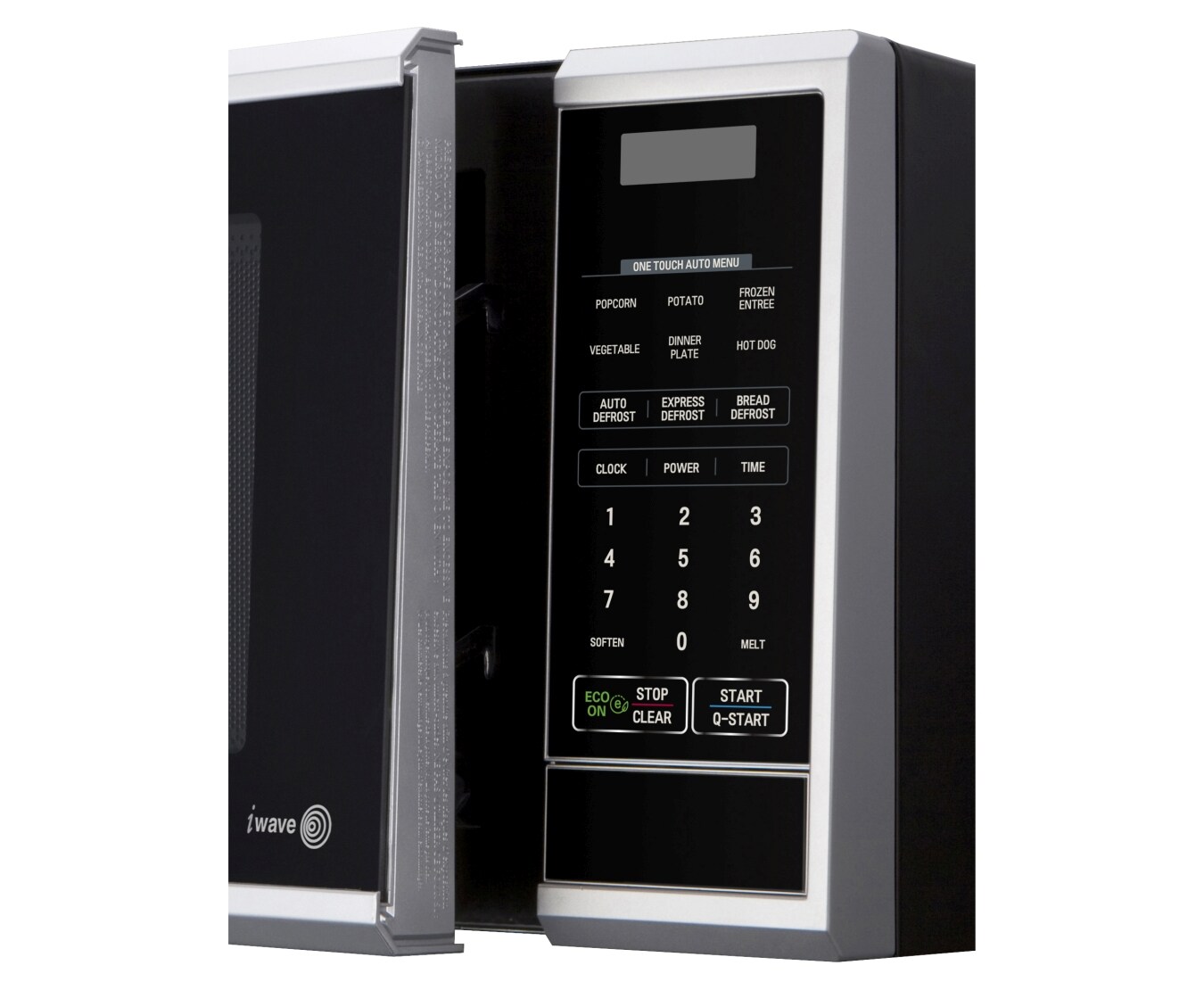 LG 25L Black Round Cavity Microwave Oven, MS2540SRB