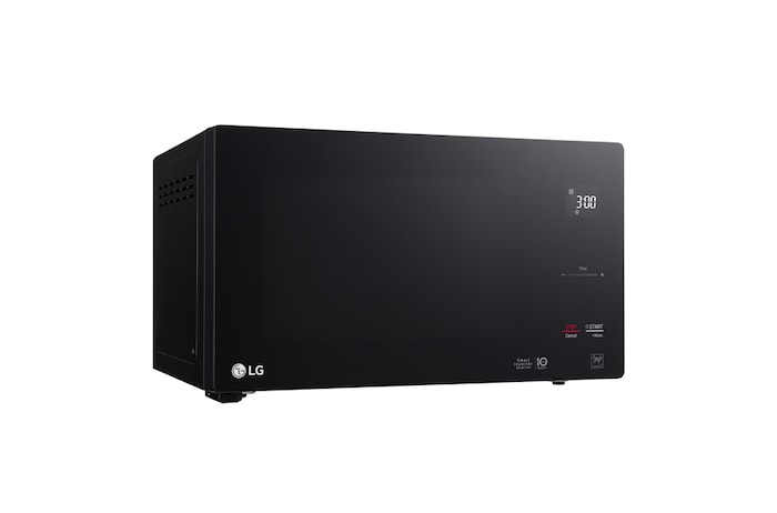 Front view LG MS2596OB NeoChef, 25L Smart Inverter Microwave Oven