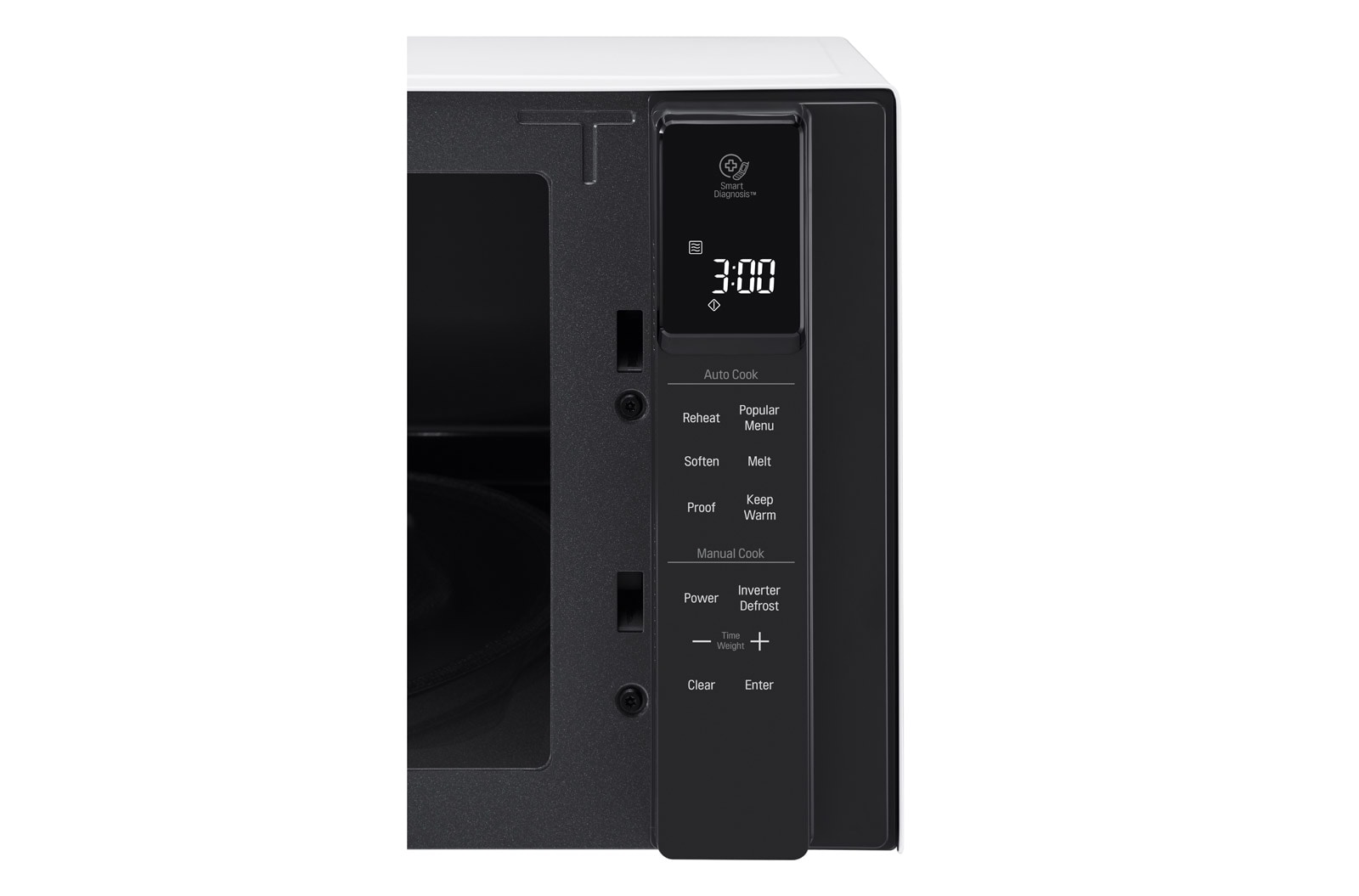 LG NeoChef, 25L Smart Inverter Microwave Oven, MS2596OW