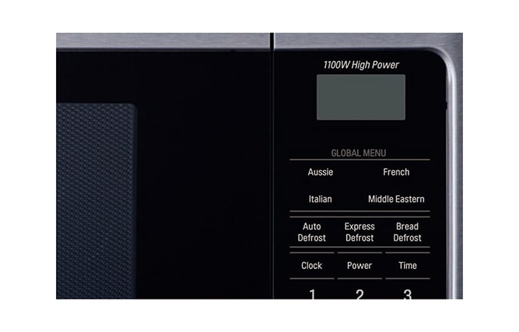 LG 30L Stainless Steel Microwave Oven with i-wave, MS3042X1