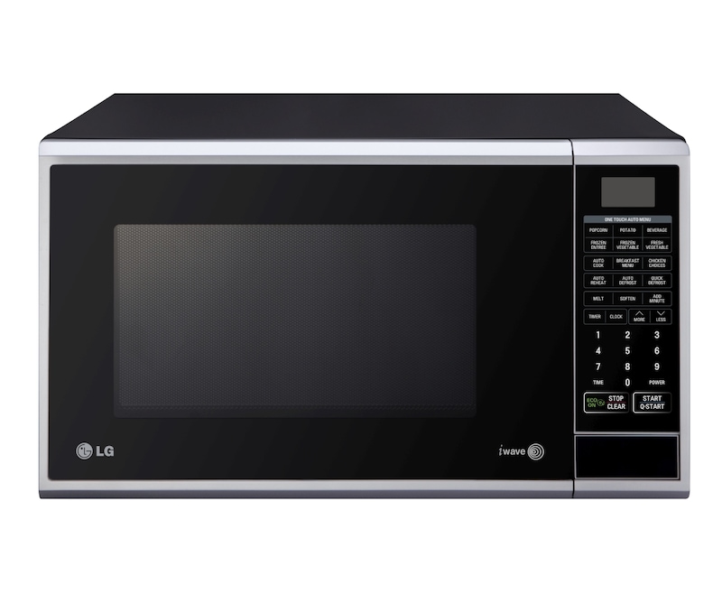 Front view of 38L Black Round Cavity Microwave Oven MS3840SRB