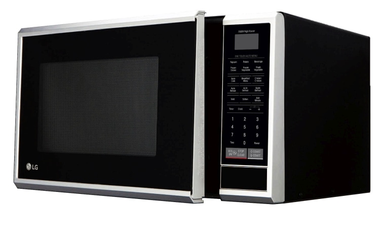 LG 40L Black Rounded Corner Cavity Microwave Oven, MS4040SRB