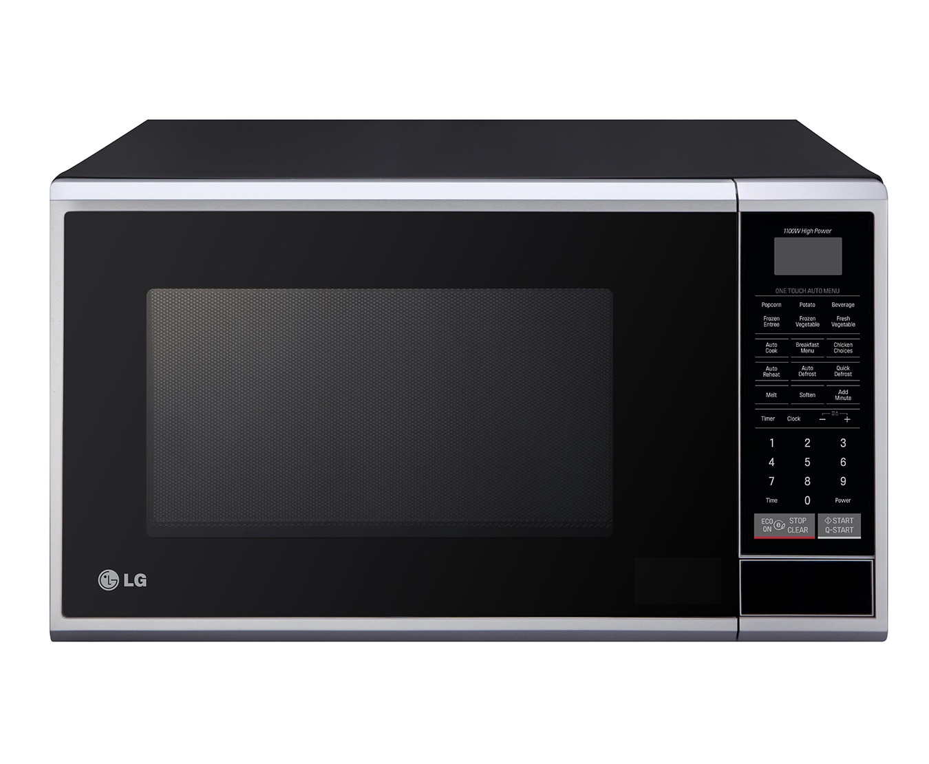 LG 40L Black Rounded Corner Cavity Microwave Oven, MS4040SRB