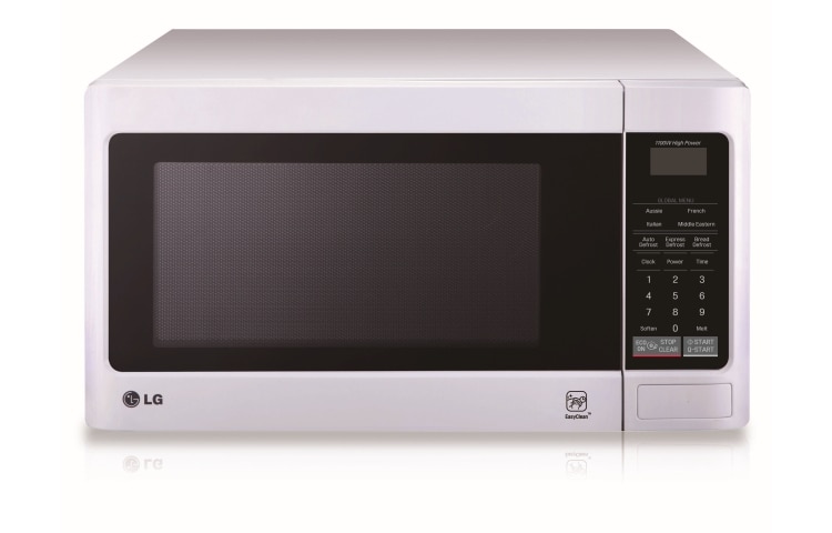 LG 40L White Rounded Corner Cavity Microwave Oven , MS4042GR