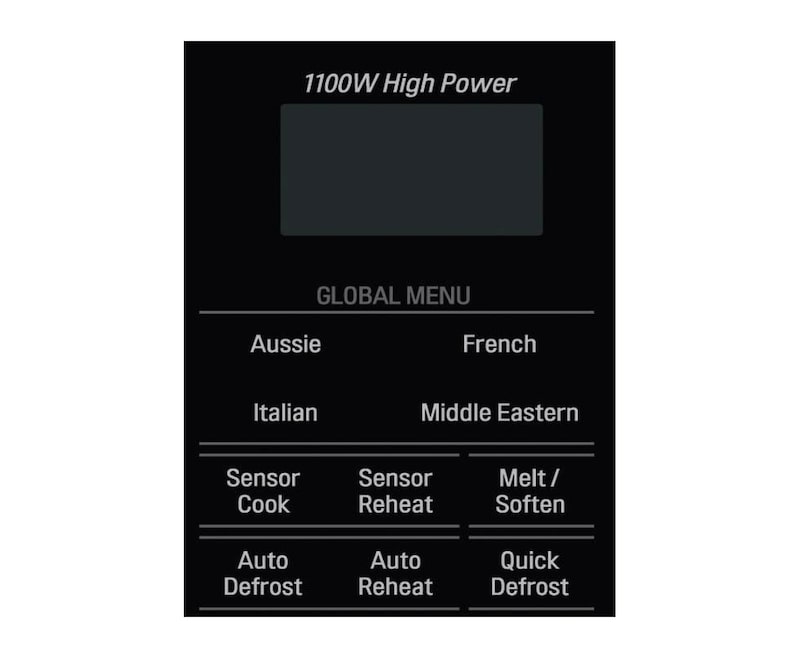 LG 40L White Rounded Corner Cavity Microwave Oven with Auto Sensor Cooking, MS4042GRS