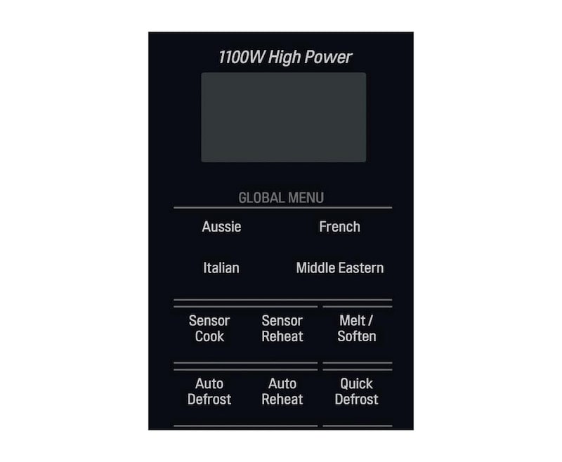 LG 40L Stainless Steel Rounded Corner Cavity Microwave Oven with Auto Sensor Cooking, MS4042XRS