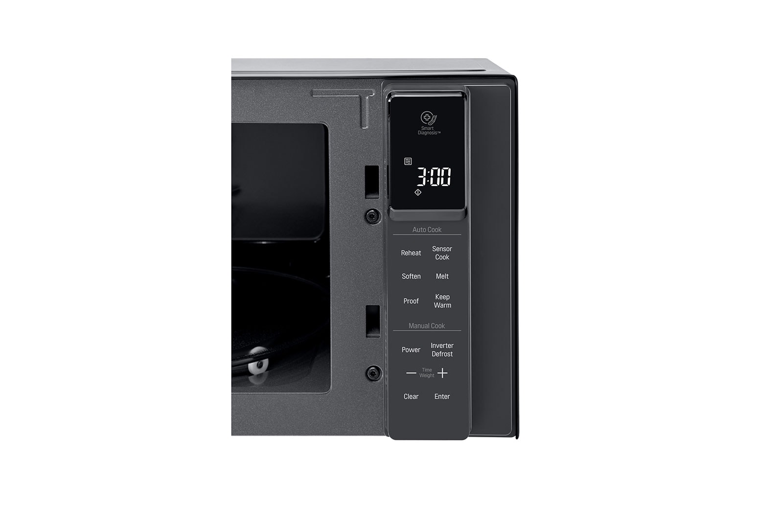 LG NeoChef, 42L Smart Inverter Microwave Oven, MS4296OBC