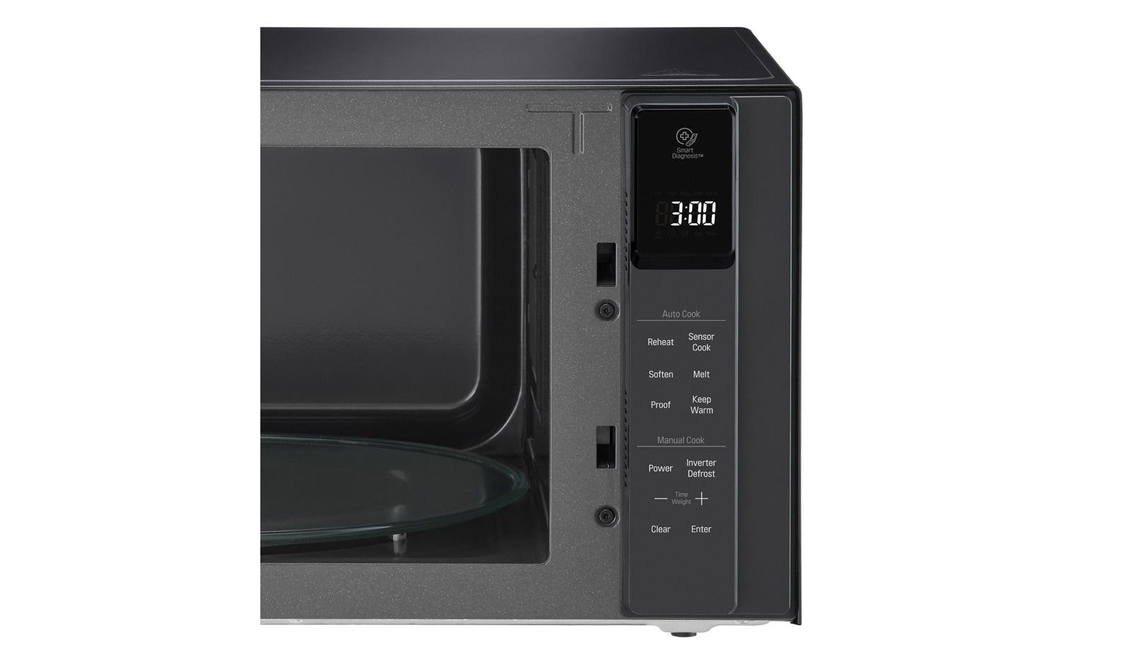 LG NeoChef, 42L Smart Inverter Microwave Oven, MS4296OBSS