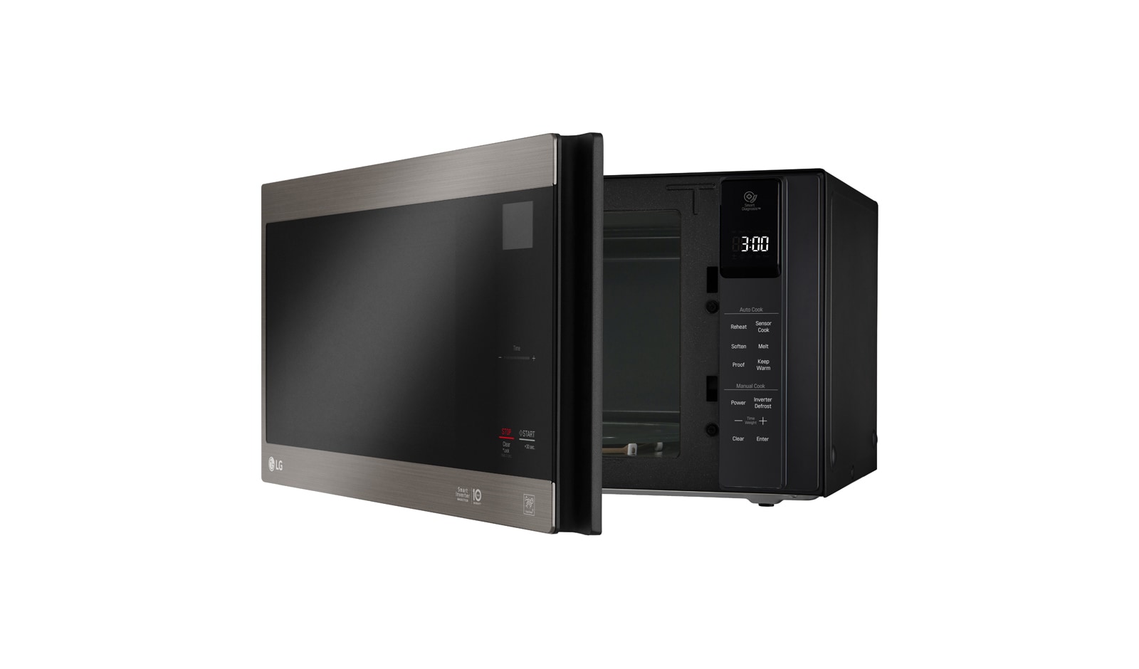 LG NeoChef, 42L Smart Inverter Microwave Oven, MS4296OBSS