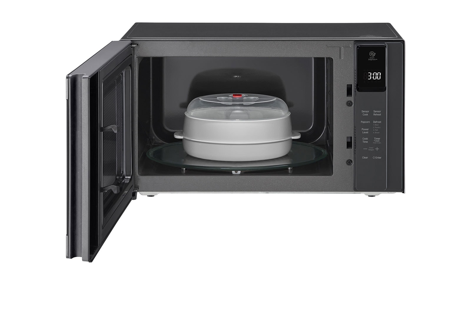 LG NeoChef, 42L Smart Inverter Microwave Oven, MS4296OMBB