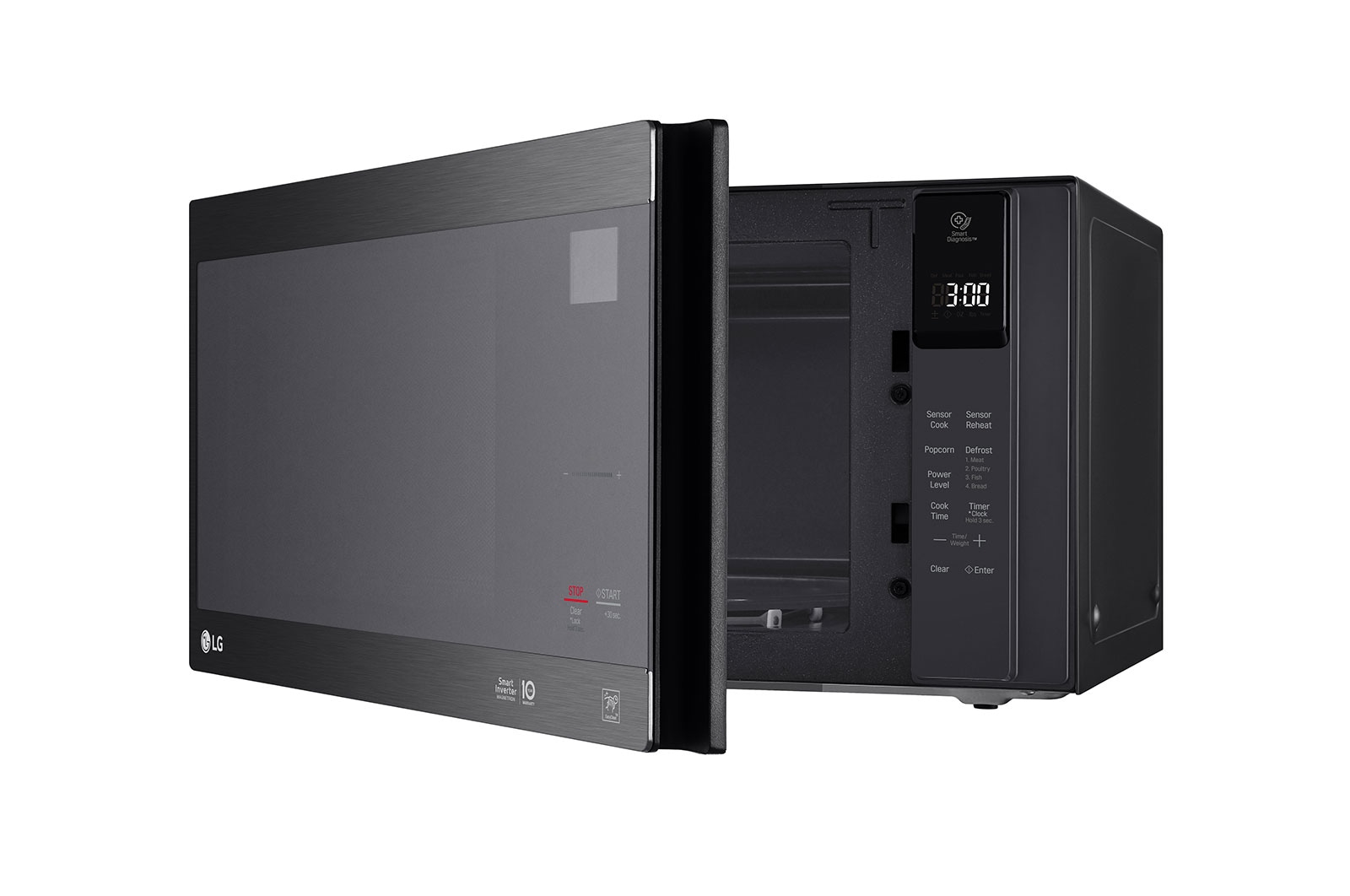 LG NeoChef, 42L Smart Inverter Microwave Oven, MS4296OMBB