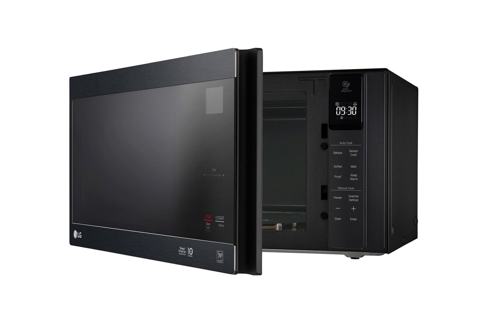 LG NeoChef, 42L Smart Inverter Microwave Oven in Matte Black Finish, MS4296OMBS