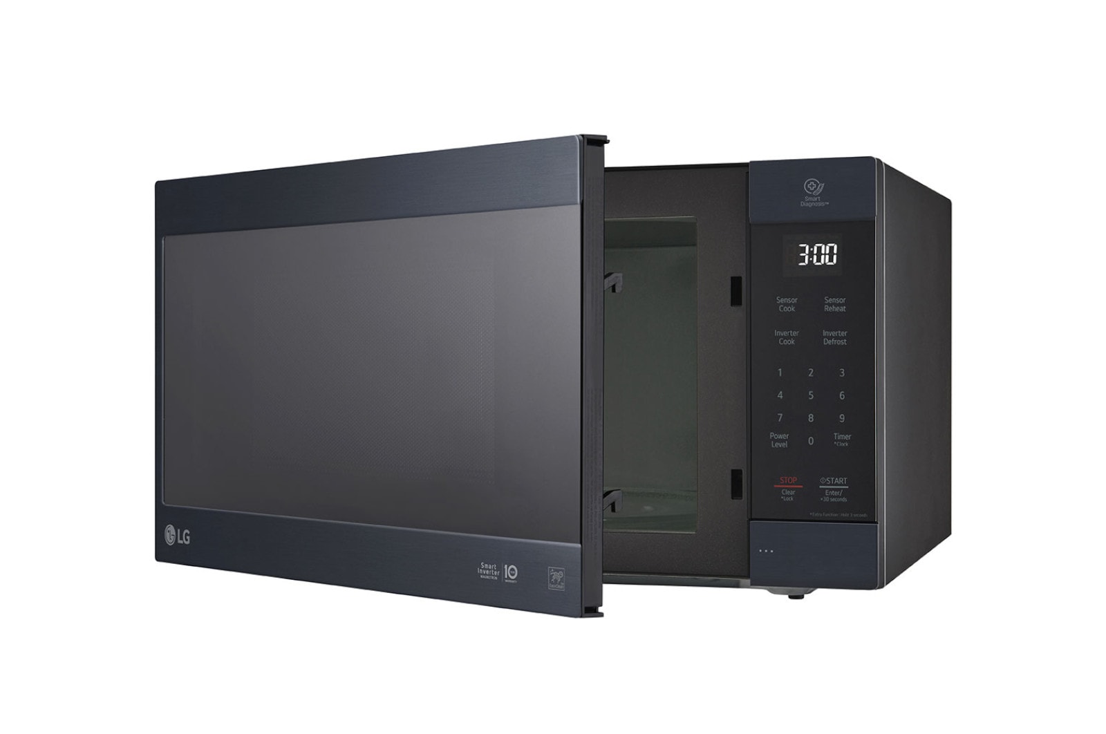 LG NeoChef, 56L Smart Inverter Microwave Oven Australia’s Largest Microwave in Matte Black Finish, MS5696OMBS