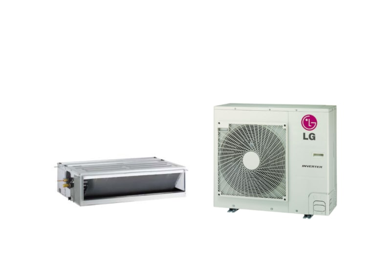 Front view of Ducted System Slim Ducted 6.8kW (Cooling) UBN24R