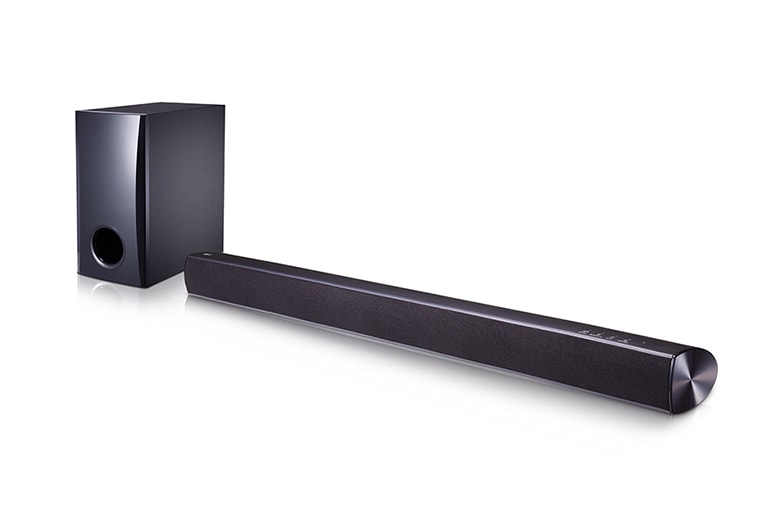 LG 100W 2.1ch Sound Bar with Wired Subwoofer, SH2