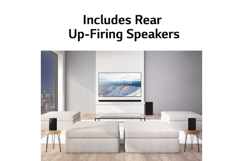 LG 770W Dolby Atmos Soundbar with Meridian Audio, SP11RA