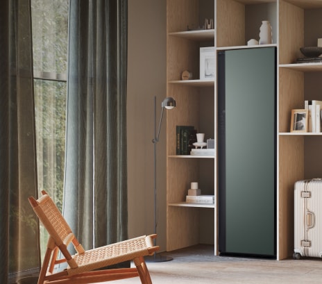 LG Styler in the library