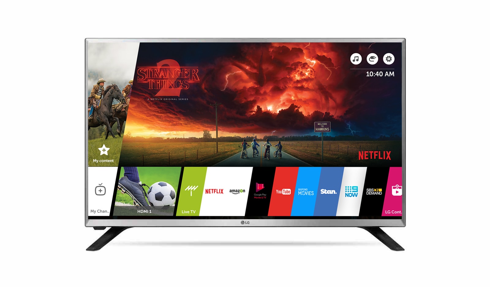 LG Smart HD TV 32 inch, 32LJ550D