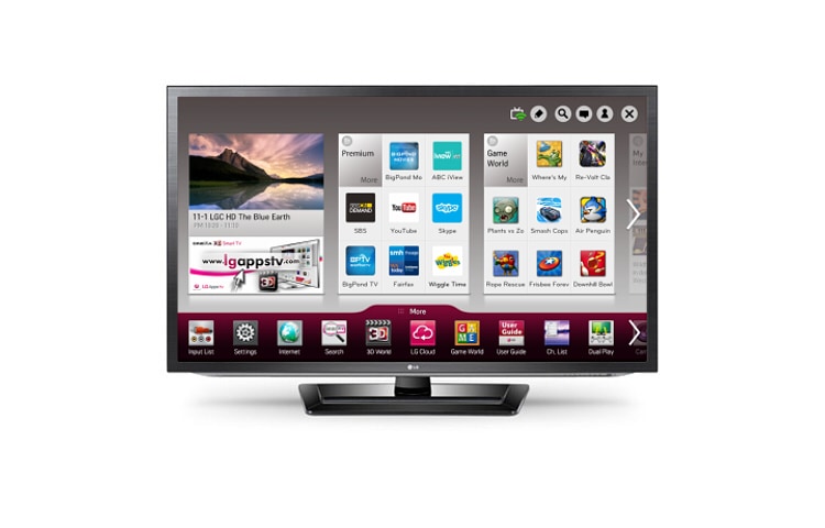 LG 42" (107cm) Full HD 3D LED LCD TV, 42LM6200