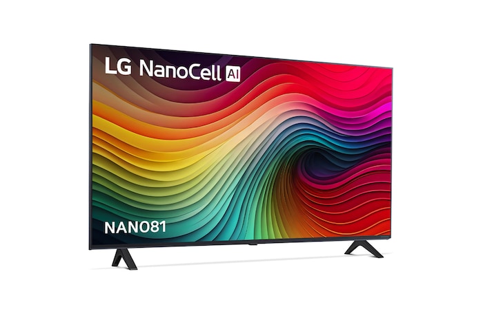 LG 43 Inch LG NanoCell NANO81 4K Smart TV, 43NANO81TSA