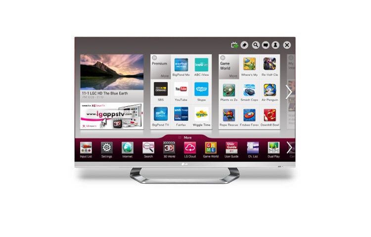 LG 47" (119cm) Full HD 3D LED LCD TV, 47LM6700