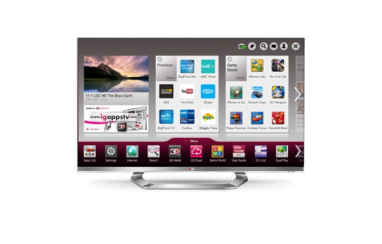 LG 47" (119cm) Full HD 3D LED LCD TV, 47LM8600