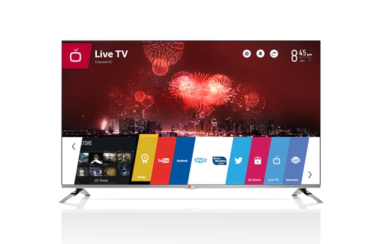 LG CINEMA 3D Smart TV with webOS , 55LB6700