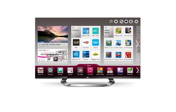 LG 55" (139cm) Full HD 3D LED LCD TV, 55LM7600