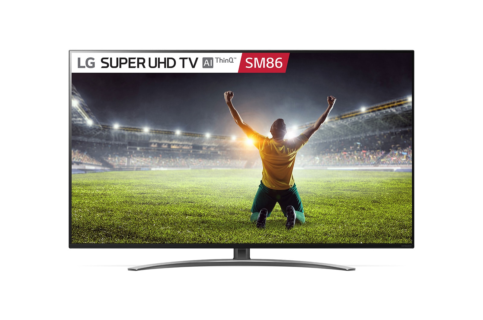 LG Super UHD 4K TV w Tru Motion 200, NanoCell™ Technology, Alpha 7 Gen2 processor & Google Assistant™, 55SM8600PTA