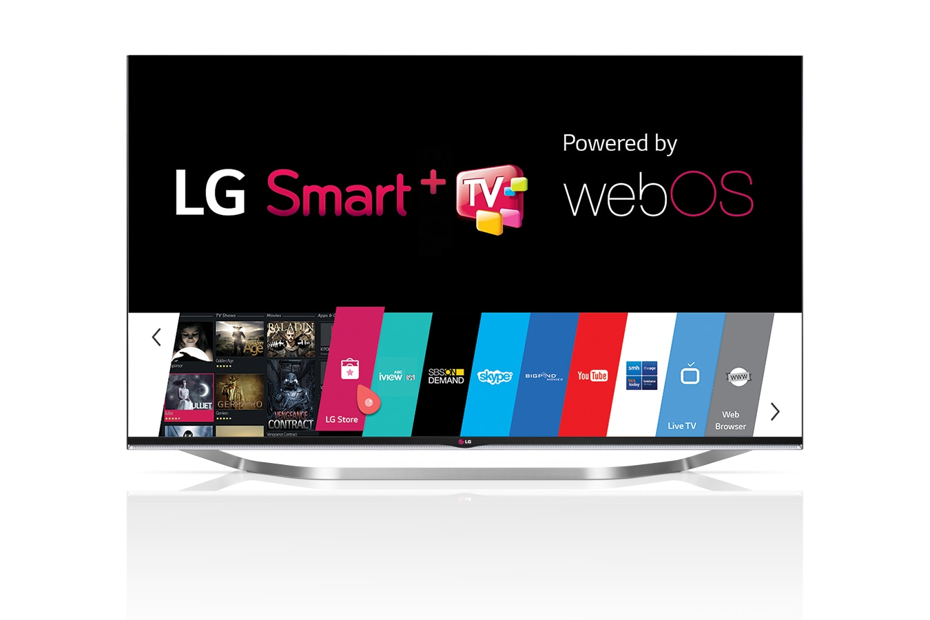 LG 60” (151cm) LG Smart webOS, Full HD LED LCD 3D TV, 60LB7500