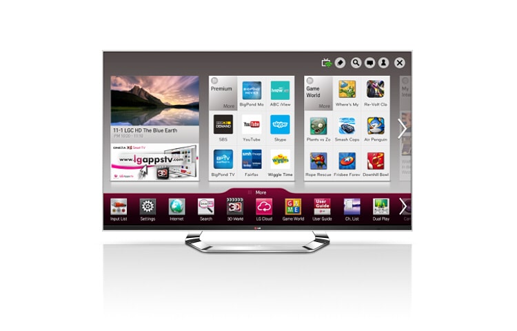 LG 60" (152cm) FULL HD 3D LED LCD TV, 60LM9600