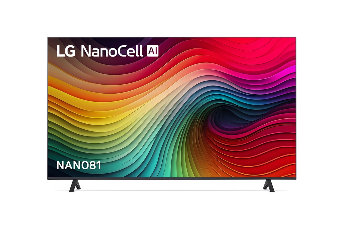 LG 65 Inch LG NanoCell NANO81 4K Smart TV, 65NANO81TSA