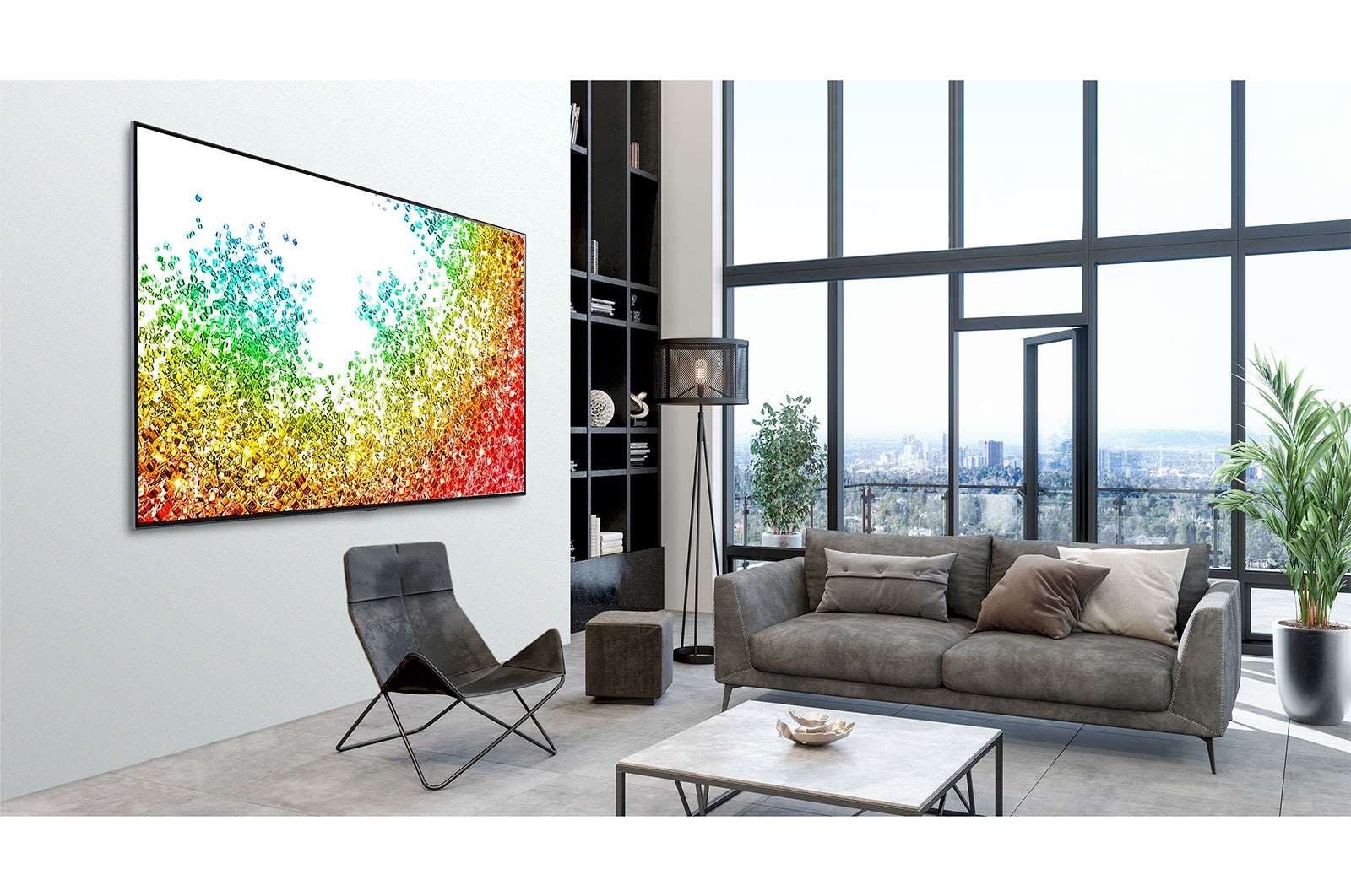 LG NANO95 Series 65 inch 8K TV w/ AI ThinQ®, 65NANO95TPA