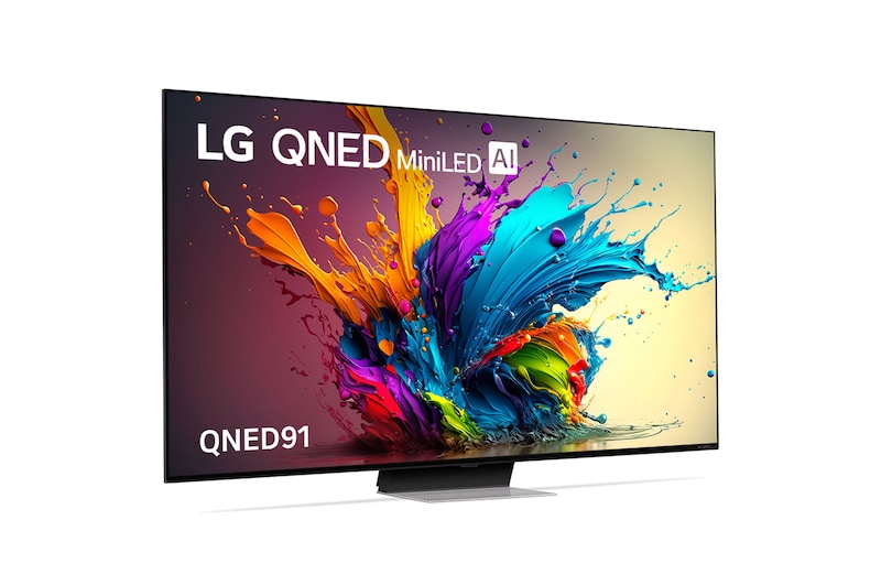 LG 65 inch LG MiniLED QNED91 4K Smart TV, 65QNED91TSA