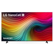 LG 75 Inch LG NanoCell NANO81 4K Smart TV, 75NANO81TSA