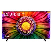 LG UHD TV UR80 75 inch 4K Smart TV with Al Sound Pro, 75UR8050PSB