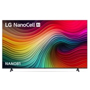 LG 86 Inch LG NanoCell NANO81 4K Smart TV, 86NANO81TSA