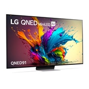 LG 86 inch LG MiniLED QNED91 4K Smart TV, 86QNED91TSA