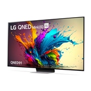 LG 86 inch LG MiniLED QNED91 4K Smart TV, 86QNED91TSA