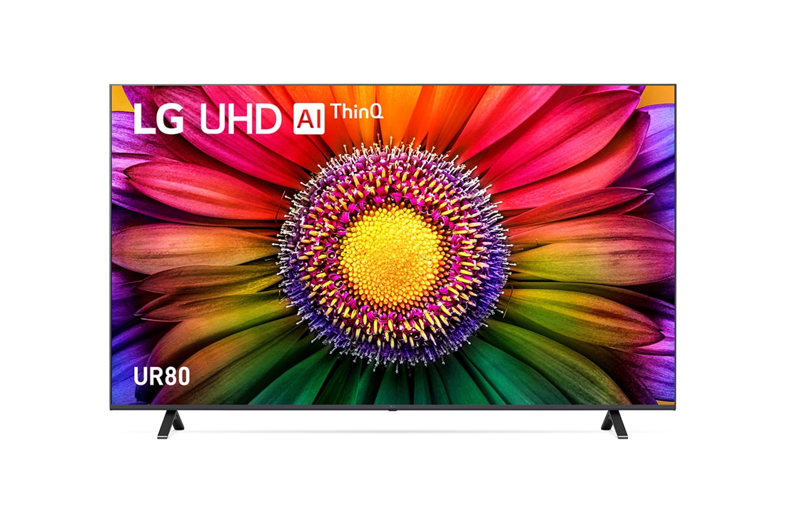LG UHD TV UR80 86 inch 4K Smart TV with Al Sound Pro, 86UR8050PSB