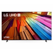 LG 86 Inch LG UHD UT80 4K Smart TV, 86UT8050PSB