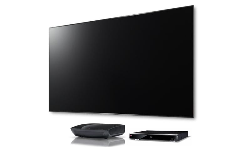 LG 100” Laser TV Display with Smart TV, HECTO Laser Display