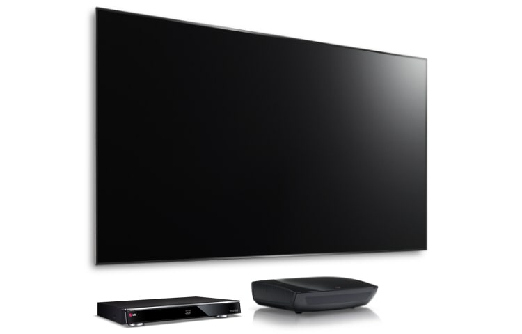 LG 100” Laser TV Display with Smart TV, HECTO Laser Display