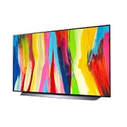 LG OLED evo C2 48 inch 4K Smart TV Gaming TV with Self Lit OLED Pixels, OLED48C2PSA