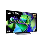 LG OLED Evo C3 48 inch 4K Smart TV Gaming TV with Self Lit OLED Pixels, OLED48C3PSA