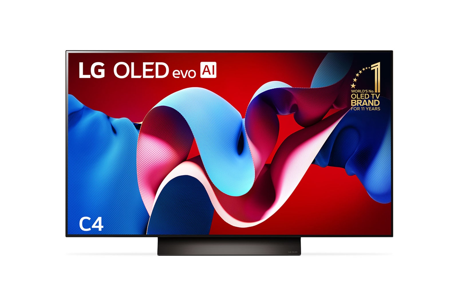 LG 48 inch LG OLED evo C4 4K Smart TV, OLED48C4PSA