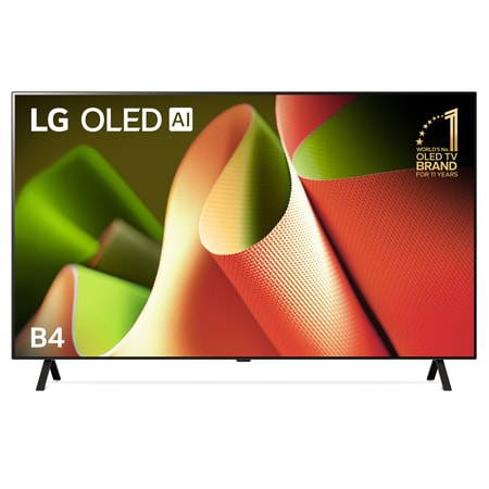 Front view with LG OLED and 11 Years World No.1 OLED Emblem